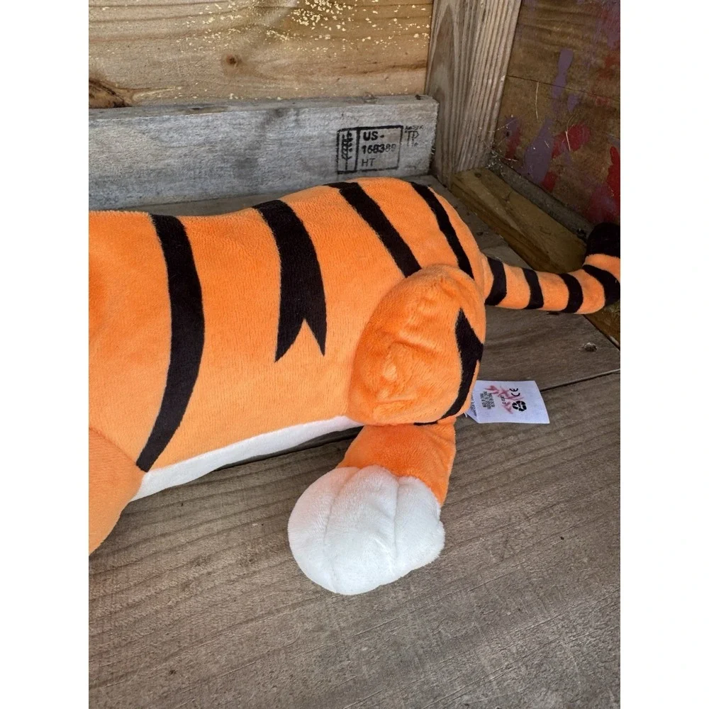 Disney‎ Store Aladdin Jasmine's Tiger RAJAH Laying Down Plush Stuffed Animal 14
